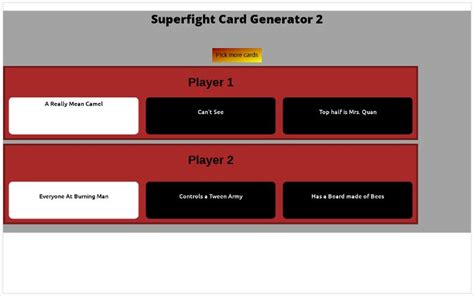superfight online generator|Superfight Card generator .